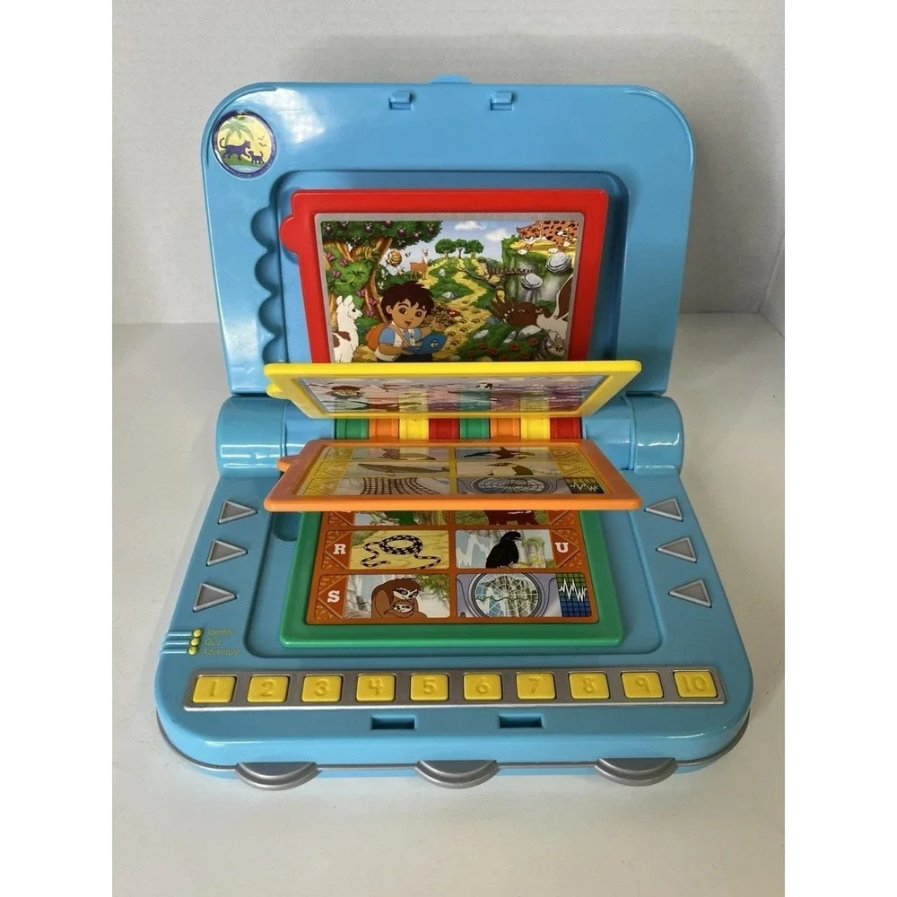 2006 Mattel GO, DIEGO, GO! Animal Discovery Laptop VIACOM Tested/Works